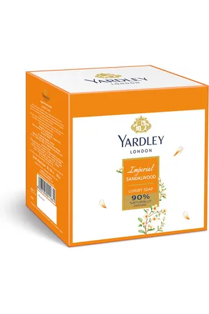 YARDLEY LONDON Set of 3 Imperial Sandalwood Luxury Soaps - 100g each
