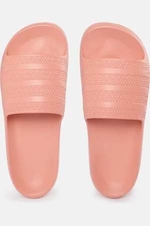 adidas Women Striped Sliders