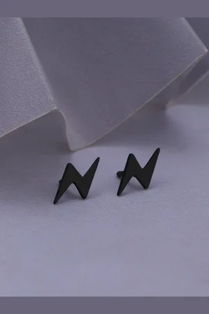 Carlton London Men Stainless Steel Contemporary Studs