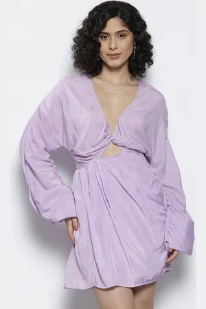 NA-KD Cut-Out Detail Mini A-Line Dress