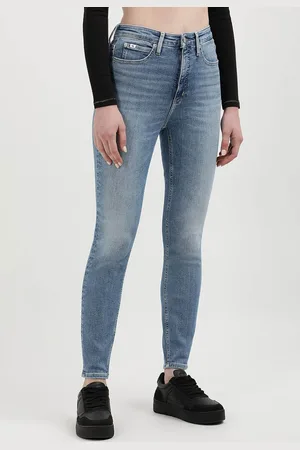 Calvin Klein Women Mid Rise Skinny Fit Heavy Fade Jeans