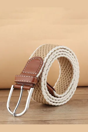 Mast & Harbour Men Braided Stretchable Casual Belt