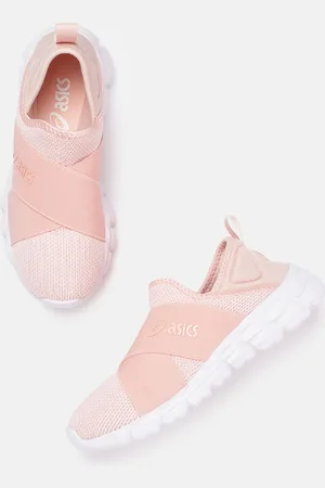 Asics Women Woven Design Quantum Lyte Slip-On Sneakers