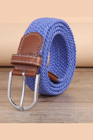 Mast & Harbour Men Braided Stretchable Casual Belt