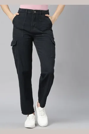 ZHEIA Women Relaxed Fit High-Rise Jeans