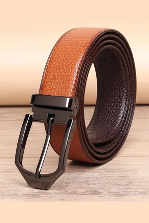 Invictus Men Textured Tang Closure Belt