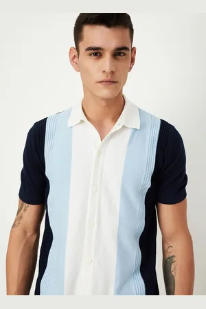 Max Collection Men Colourblocked Polo Collar Pockets T-shirt