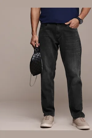 WROGN Men Relaxed Fit Light Fade Pure Cotton Jeans
