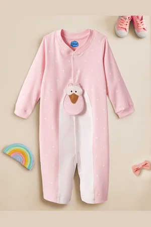 Nauti Nati Infants Printed Pure Cotton Romper