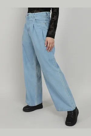 Campus Women Comfort Low Distress Light Fade Stretchable Jeans