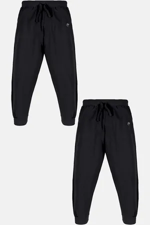 KiddoPanti Kids Pack Of 2 Cotton Joggers Track Pants