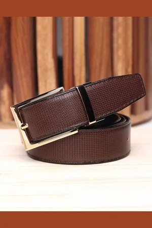 Invictus Men Textured Tang Closure Belt