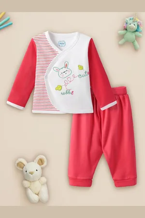 Nauti Nati Kids Printed Pure Cotton Top with Trousers