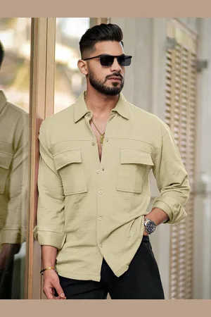 Maniac Men Comfort Opaque Casual Shirt