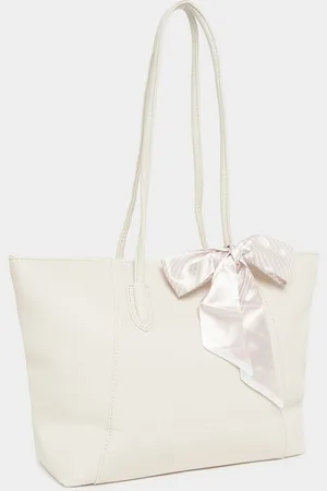 Styli Oversized Shopper Tote Bag With Bow Detail