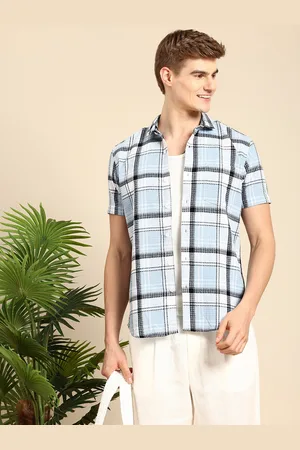 Mast & Harbour Men Slim Fit Checked Casual Shirt