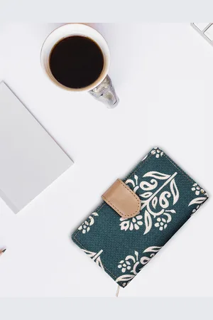 THE CLOWNFISH Fab Women Ethnic Motifs Printed Zip Around Wallet