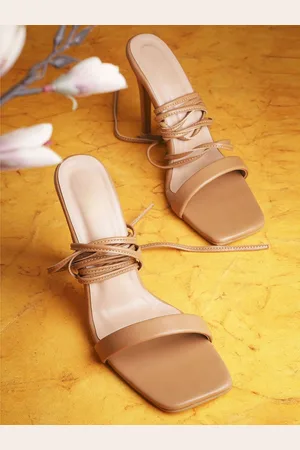 JM Looks Women Slim Heel Sandals