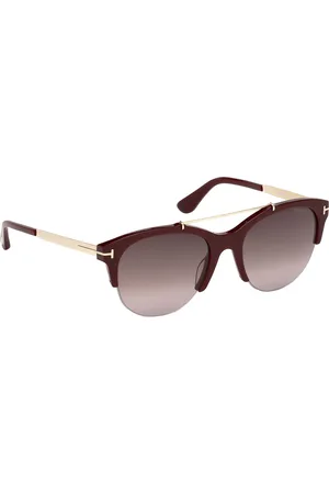 Tom Ford Women Oval Sunglasses with UV Protected Lens FT0517 55 69T