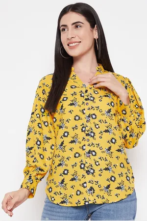 BAESD Women Classic Floral Opaque Printed Casual Shirt