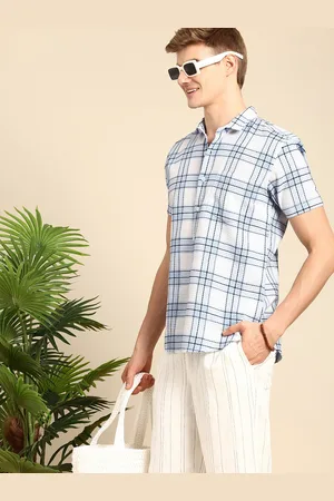 Mast & Harbour Men Slim Fit Checked Casual Shirt