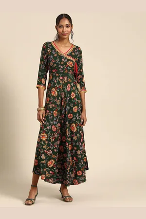 Anouk Floral Print Liva Maxi Dress