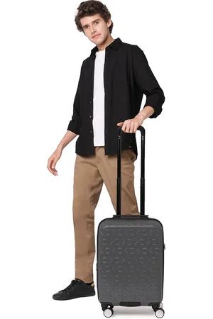 Calvin Klein Fly Control Charcaol Hard 20" Cabin Luggage