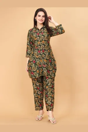Kalini Printed Shirt With Palazzo Co-Ords