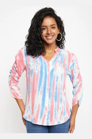 BAESD Women Classic Opaque Printed Casual Shirt