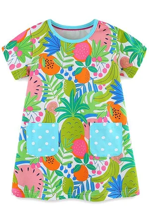 Stylecast Girls Floral Printed A-Line Dress