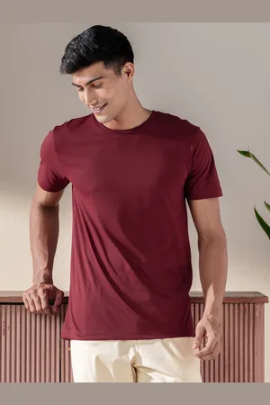 DaMENSCH Ultralight Basic Crew Pure Cotton Lounge T-Shirts