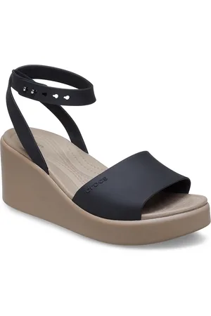 Crocs Women Wedge Heel Sandals with Backstrap