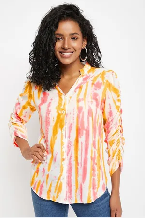 BAESD Women Classic Opaque Printed Casual Shirt