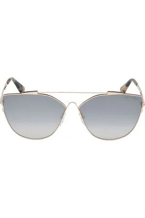 Tom Ford Women Cateye Sunglasses With UV Protected Lens FT0563 64 28C