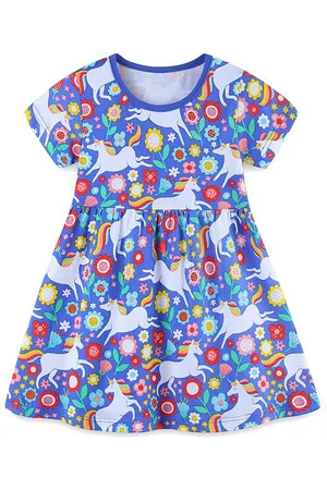 Stylecast Girls Floral Print A-Line Dress