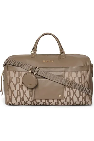 DKNY ICONIC Range Taupe One Size Soft Duffel Bag