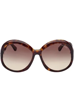 Tom Ford Women Oversized Sunglasses with UV Protected Lens FT1010 62 52B