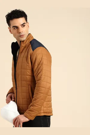 Being Human Mock Collar Quilted Jacket