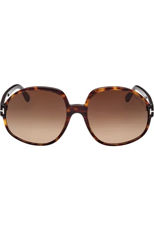 Tom Ford Women Round Sunglasses with UV Protected Lens FT0991 61 52F