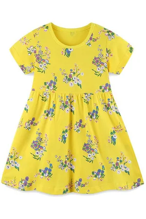 Stylecast Girls Floral Print Fit & Flare Dress