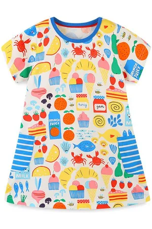 Stylecast Girls Conversational Printed A-Line Dress
