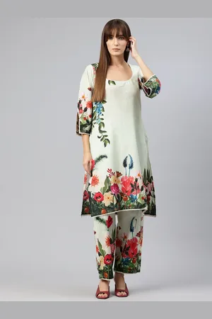 BUTA BUTI Women Bagheecha Printed Kurta & Trousers Set