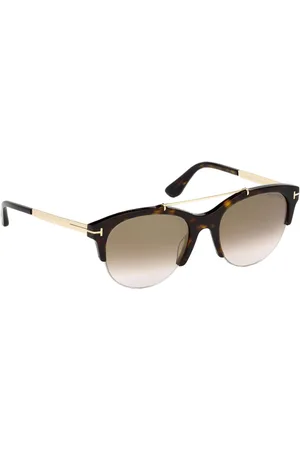 Tom Ford Women Oval Sunglasses with UV Protected Lens FT0517 55 52G