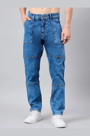 Studio Nexx Men Relaxed Fit Light Fade Stretchable Jeans