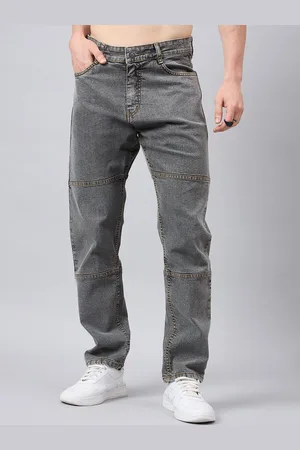 Studio Nexx Men Relaxed Fit Low-Rise Light Fade Stretchable Jeans