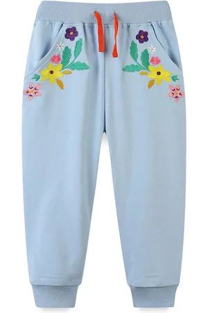 Stylecast Girls Printed Mid-Rise Joggers