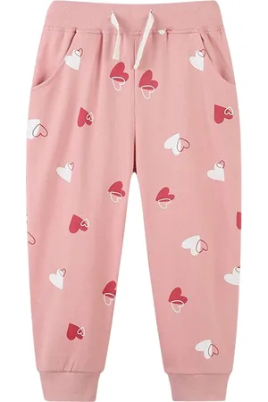 Stylecast Girls Printed Mid-Rise Joggers
