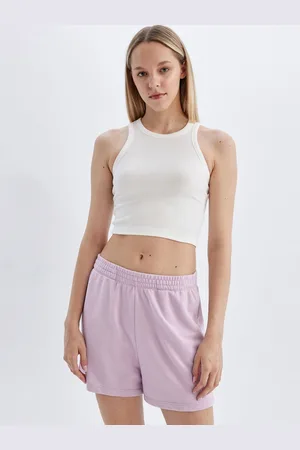 DeFacto Women Mid-Rise Regular Fit Shorts