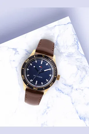 Tommy Hilfiger Men Leather Analogue Watch NCTH1791818W