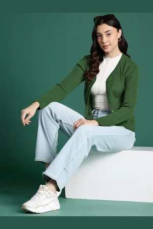 DressBerry Self-Striped Cardigan